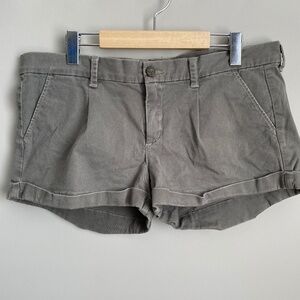 Abercrombie & Fitch Vintage grunge Y2k low rise rolled shorts